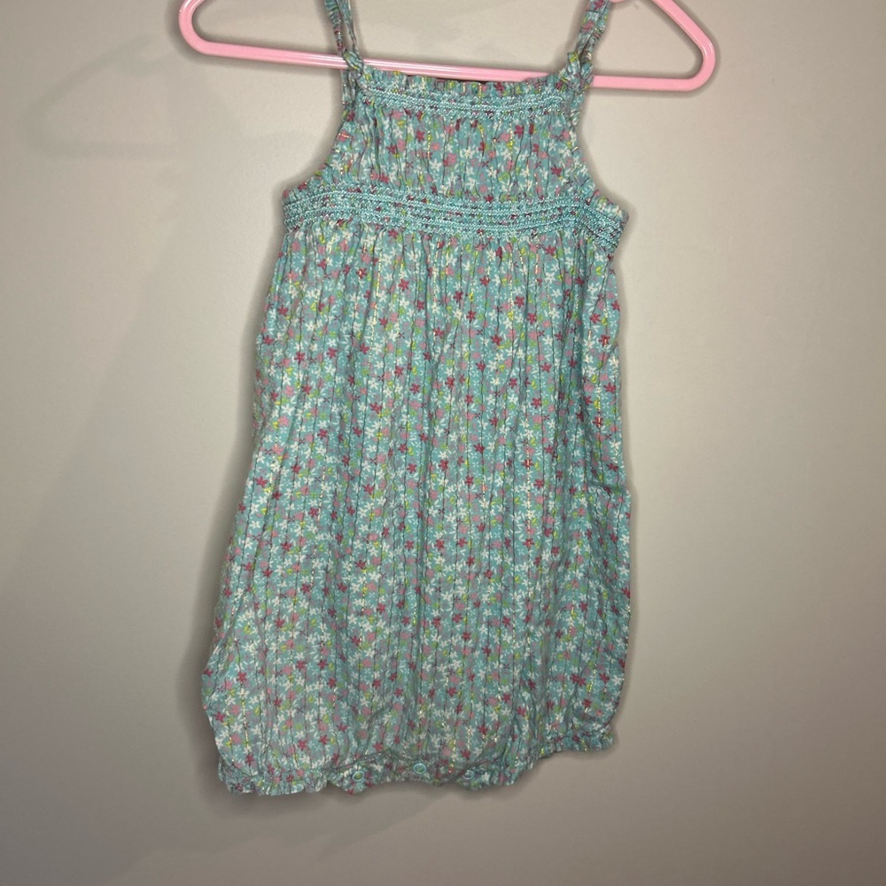 H&M Kids Floral Camisole - Blue and Pink